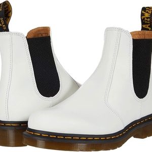 Dr. Martens White 2976 Chelsea boots